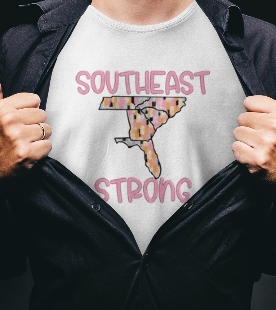 Southeast Strong Retro Vintage Map T-Shirt