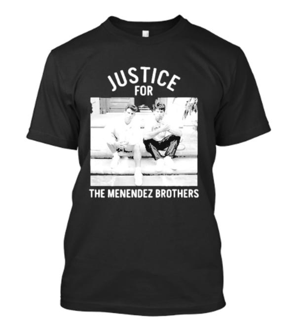 Justice For The Menendez Brothers Vintage Style Court Case Retro Appeal T-Shirt