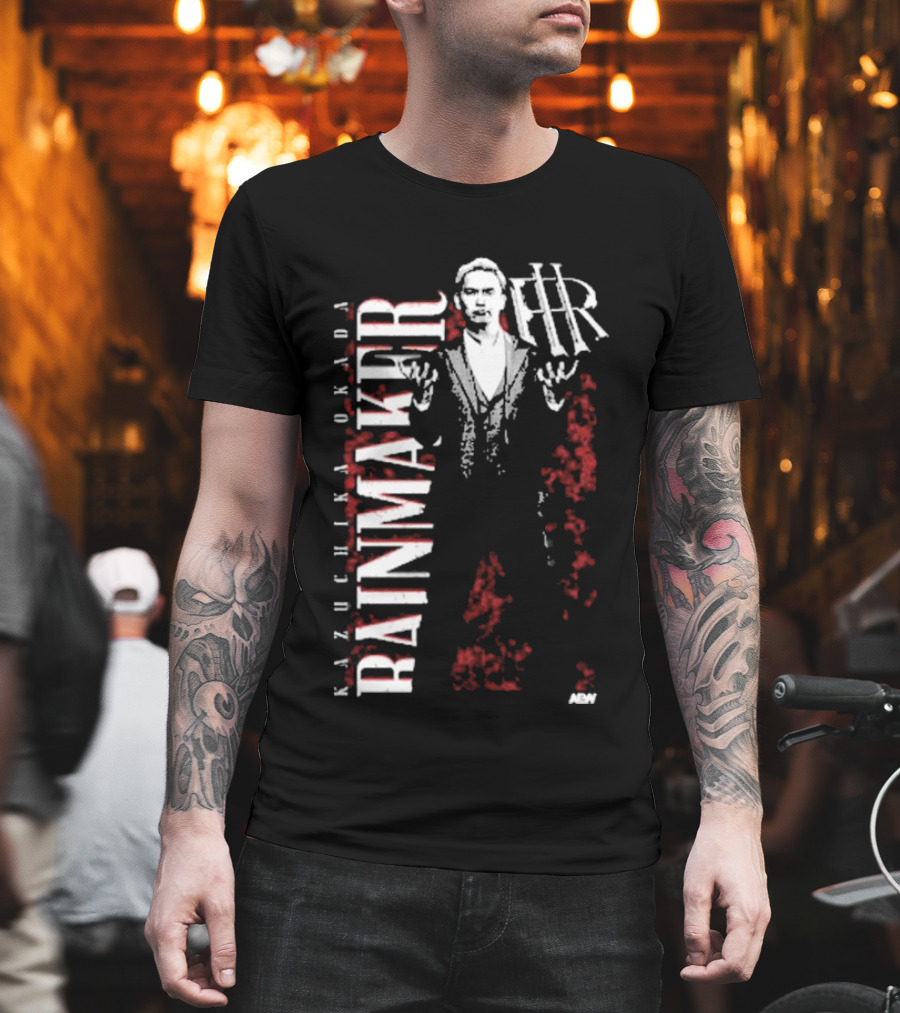 Kazuchika Okada Rainmaker CHR ABV T-Shirt