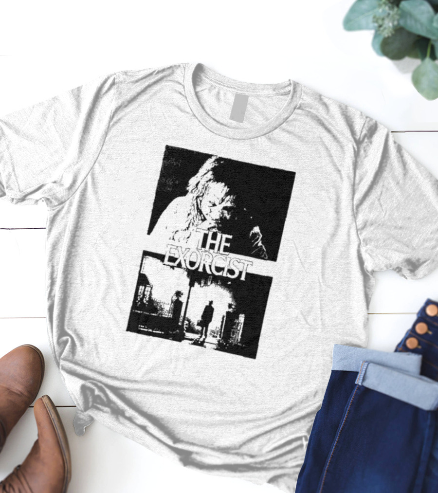 San Antonio Sharpist Horror Crossover The Exorcist T-Shirt