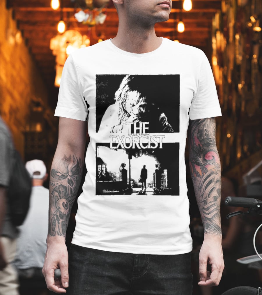 San Antonio Sharpist Horror Crossover The Exorcist T-Shirt