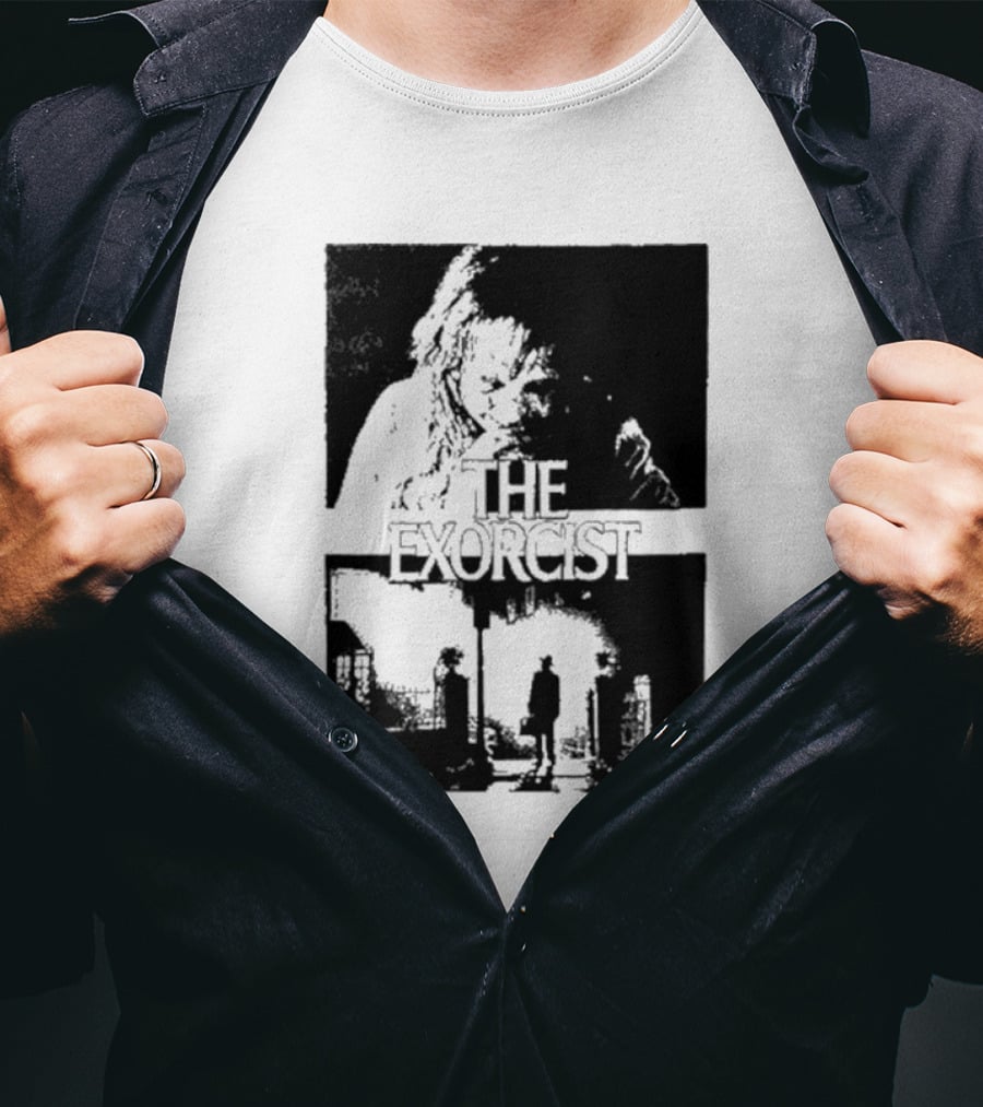 San Antonio Sharpist Horror Crossover The Exorcist T-Shirt