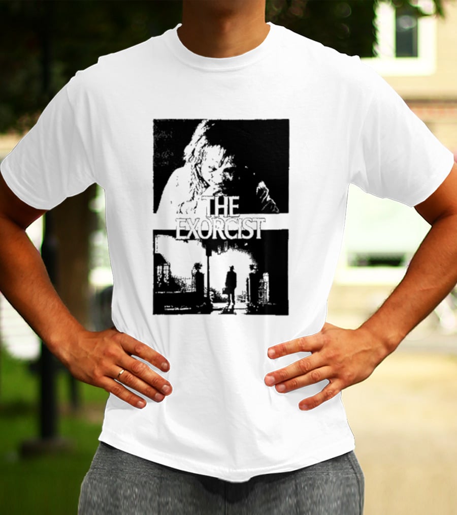 San Antonio Sharpist Horror Crossover The Exorcist T-Shirt