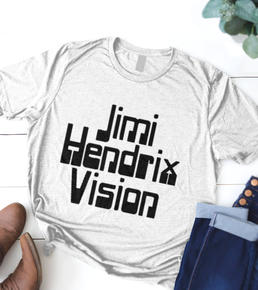 Jimi Hendrix Vision Ringer Retro Psychedelic T-Shirt
