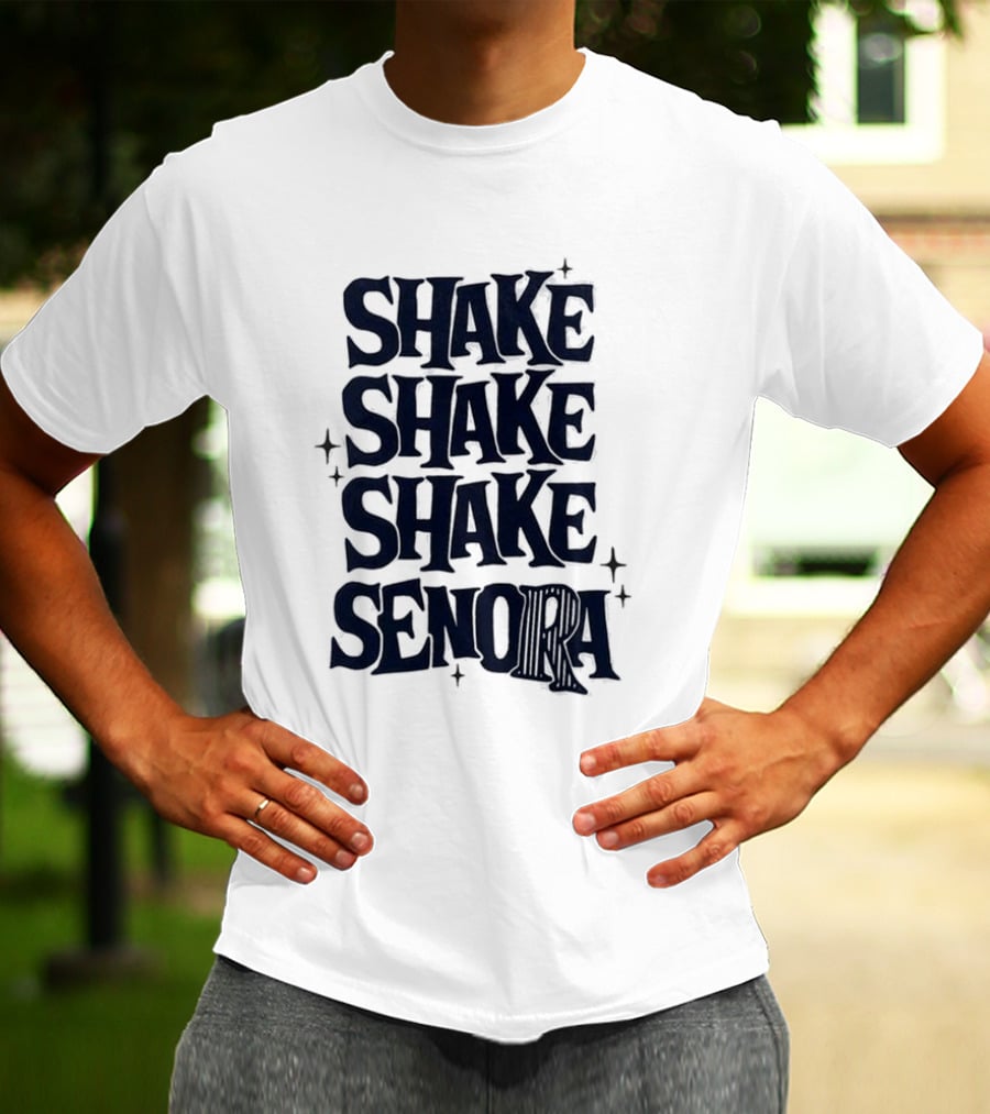 Shake Shake Shake Senora Beetlejuice Inspired Dance Party T-Shirt