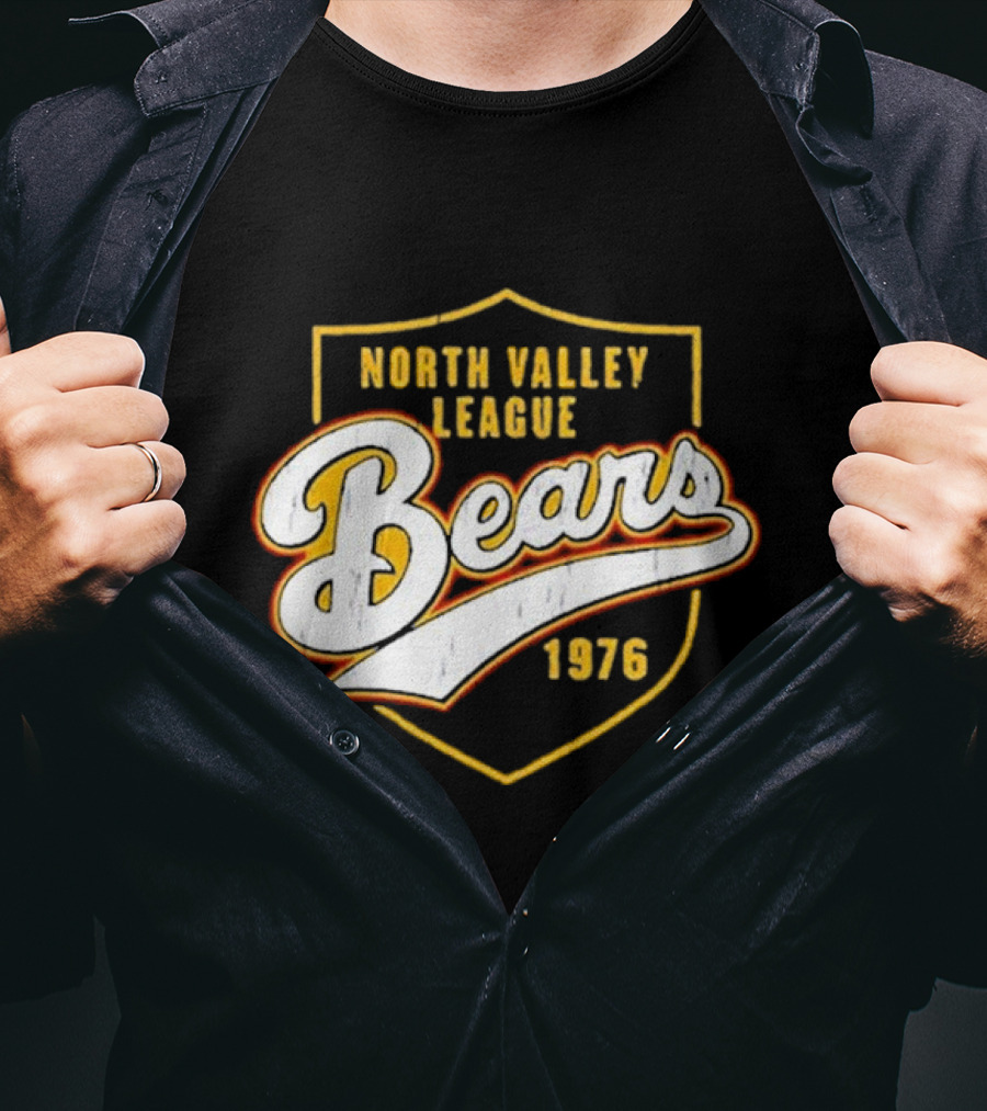 North Valley League Bears 1976 T-Shirt