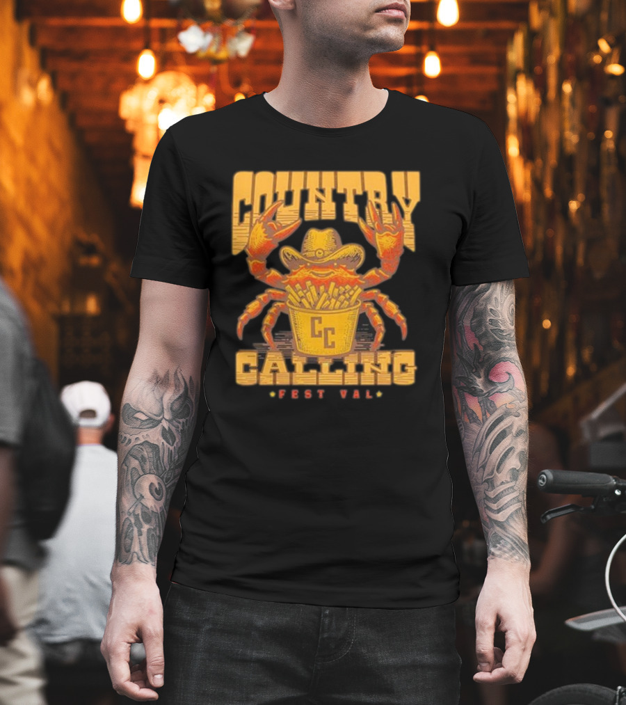 COUNTRY CALLING CRAB FESTIVAL CC LINEUP T-Shirt