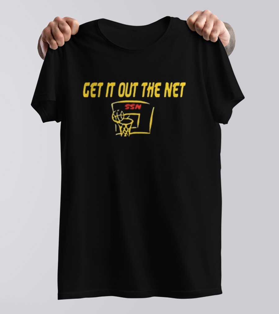 Get It Out The Net SSN Jay-O Basketball Hoop T-Shirt