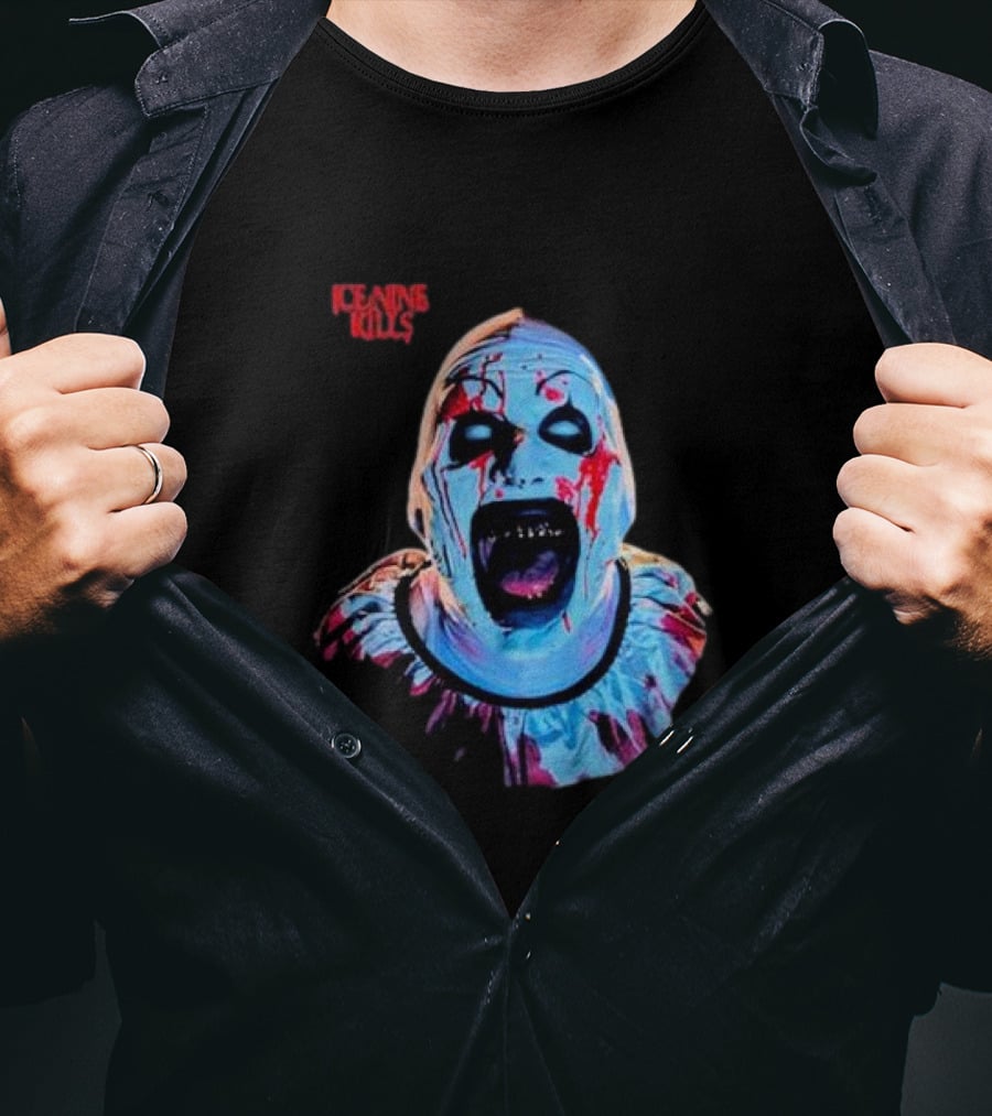 Ice Nine Kills Band Vintage Mask Horror Clown T-Shirt
