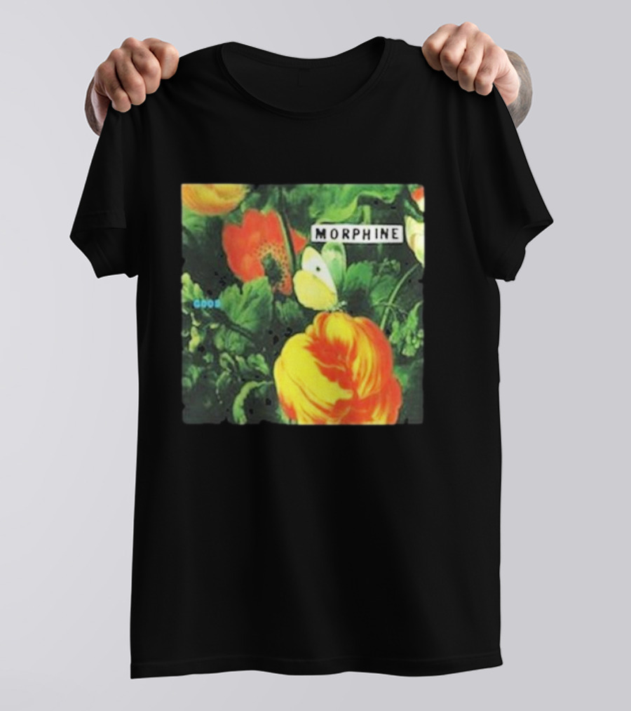 Morphine Good Floral Butterfly Garden T-Shirt