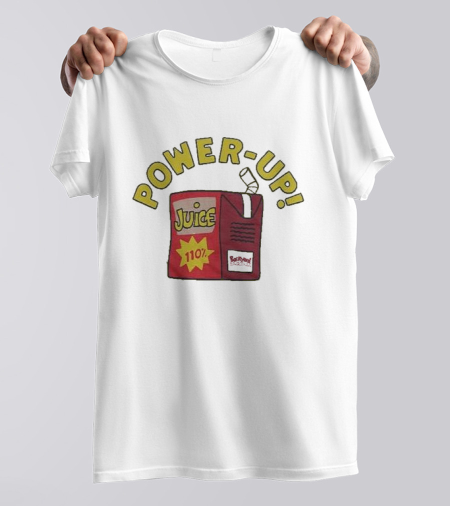 Backyard Baseball Juice Box Power-Up 110% T-Shirt