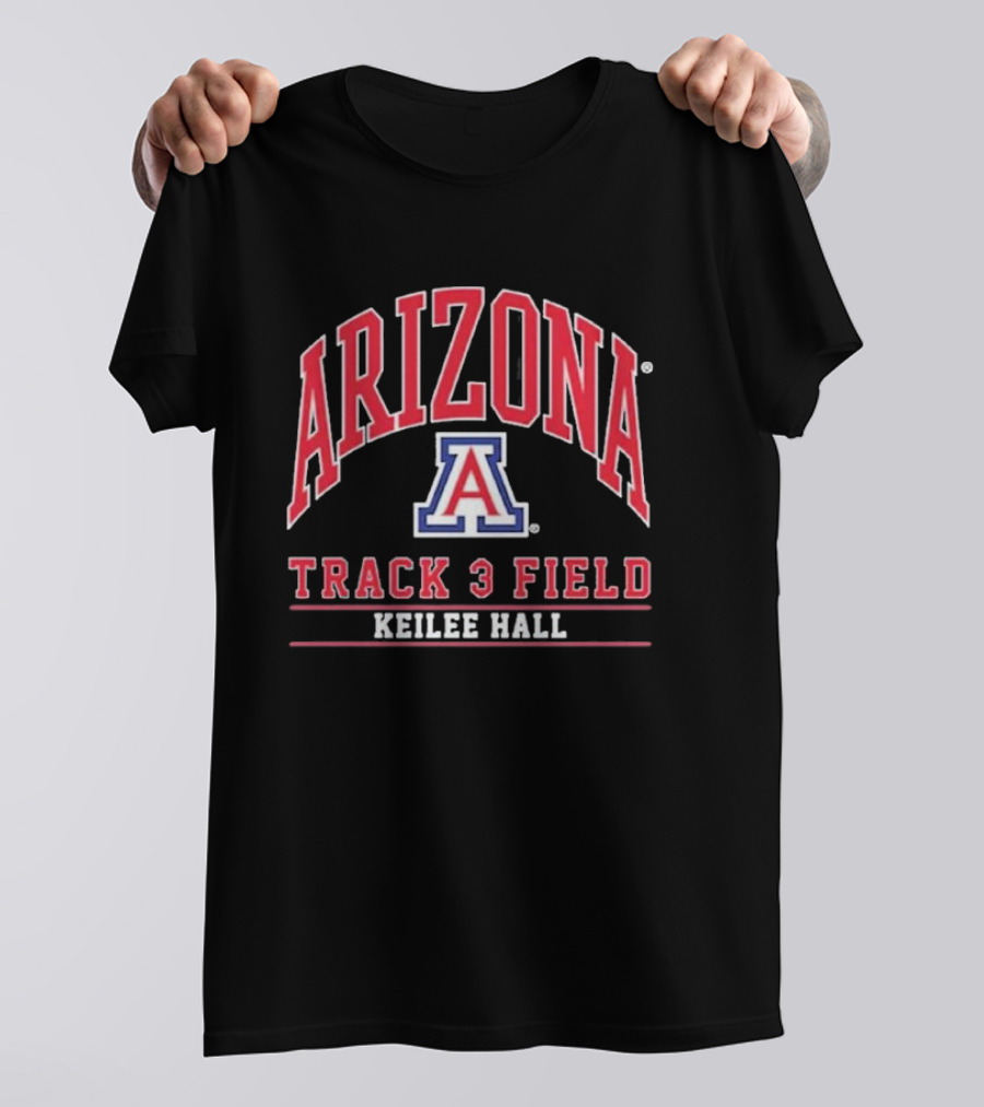 Arizona Track And Field Keilee Hall T-Shirt