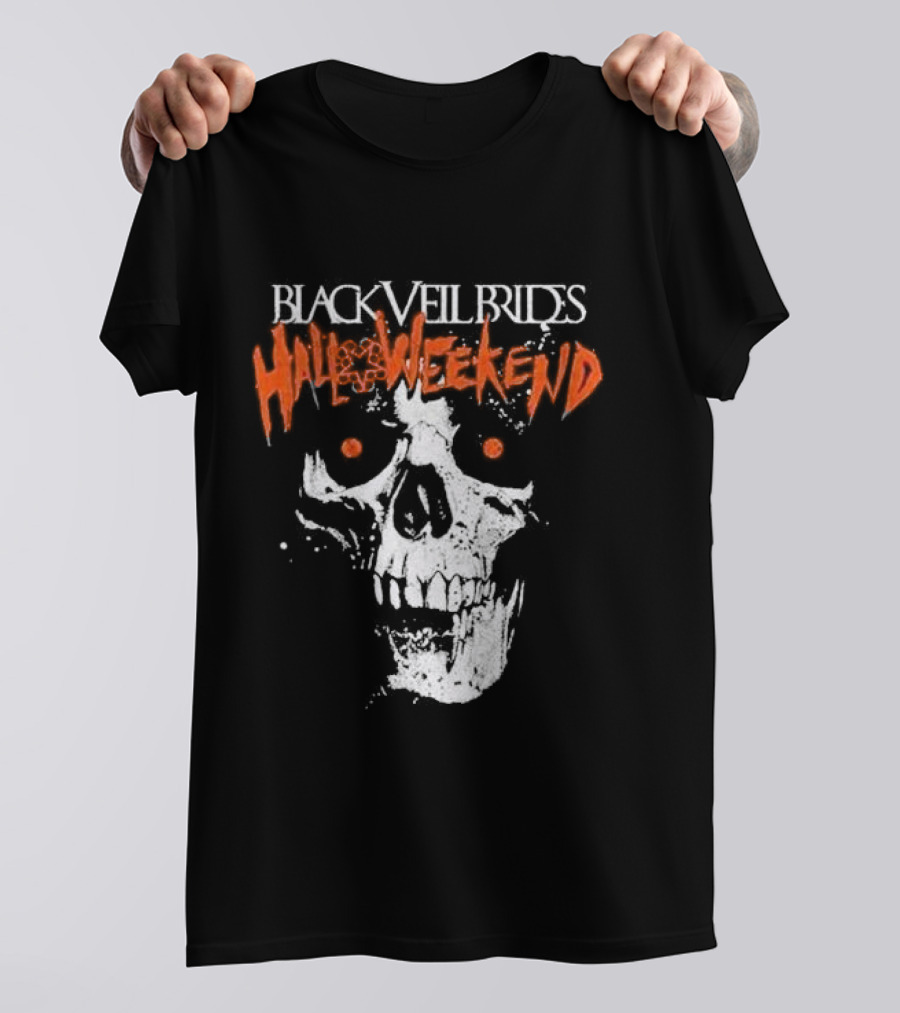 Black Veil Brides Halloweekend Skull T-Shirt
