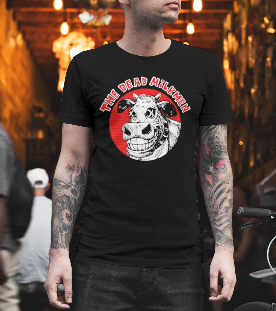 The Dead Milkmen Grinning Cow T-Shirt