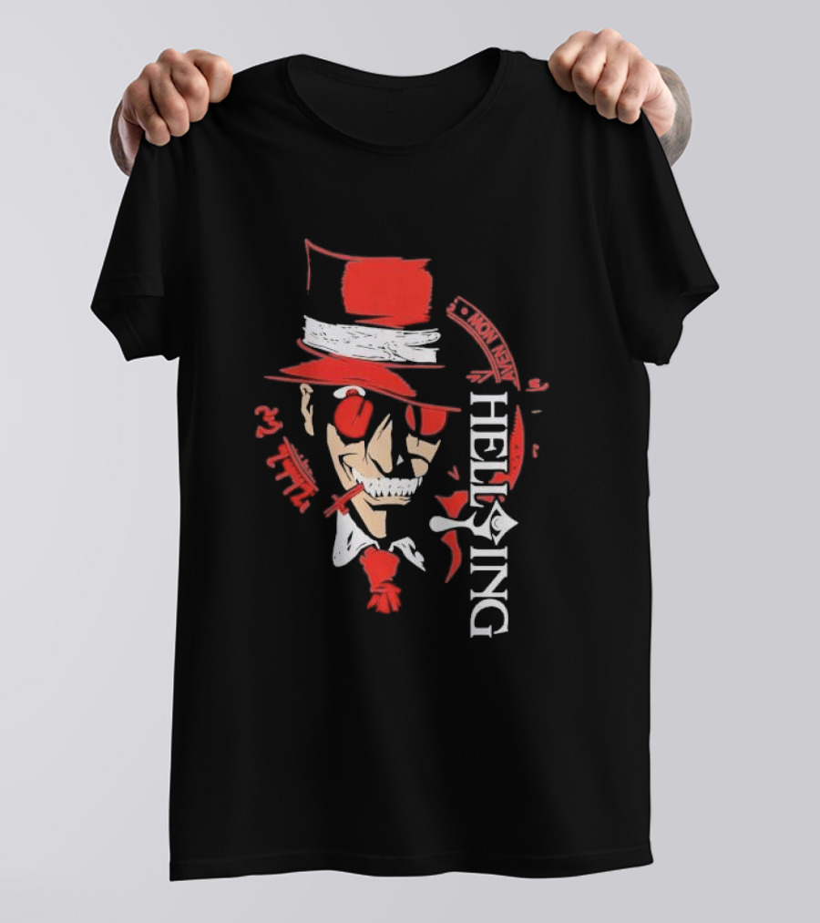 Hellsing Alucard Vampire No Life King T-Shirt