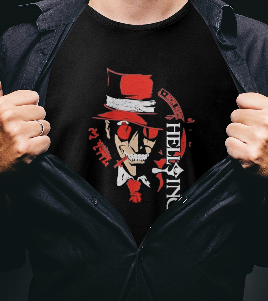 Hellsing Alucard Vampire No Life King T-Shirt