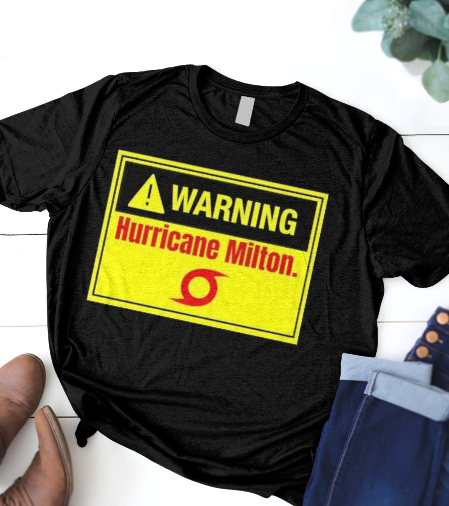 WARNING Hurricane Milton T-Shirt