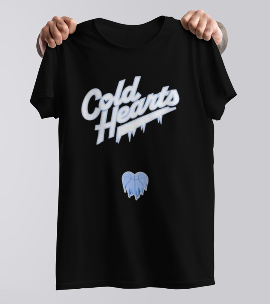 Cold Hearts Script Ice Drip T-Shirt