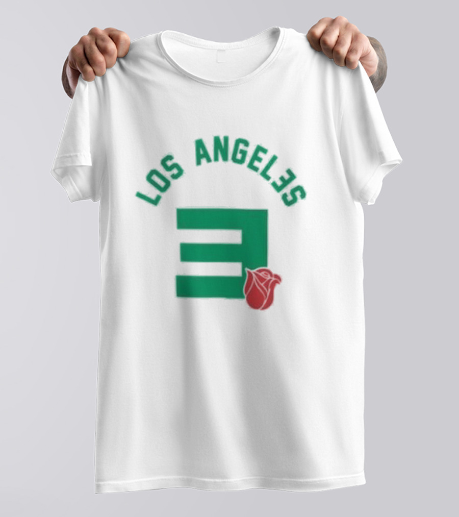 Los Angeles Eminem Rosebowl Logo Event T-Shirt