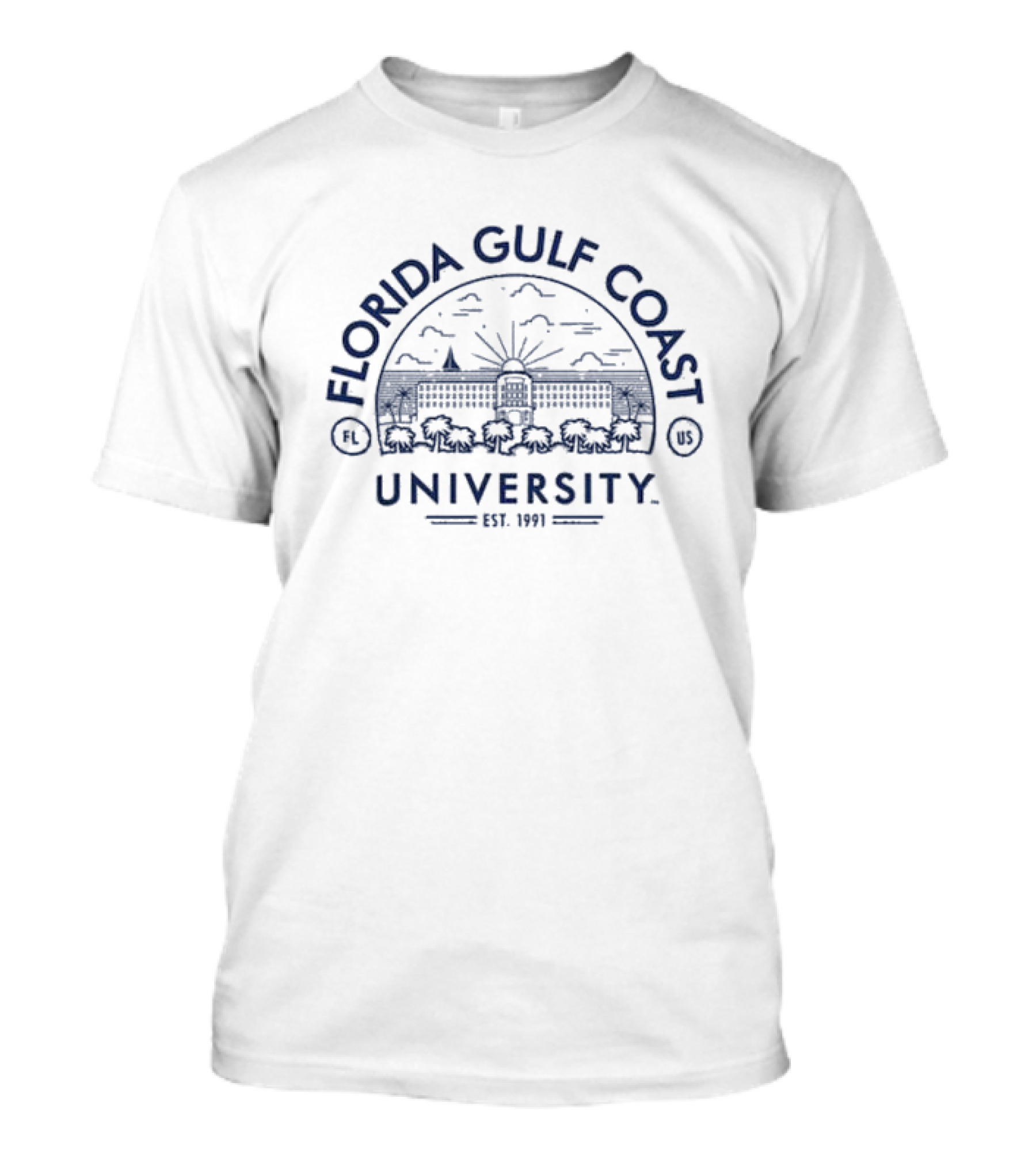 Florida Gulf Coast University Est. 1991 Uscape T-Shirt
