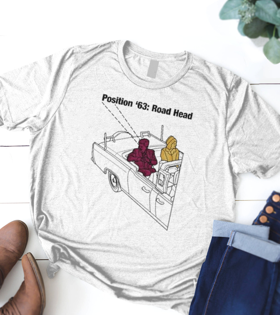 Position '63 Road Head Convertible Scene T-Shirt