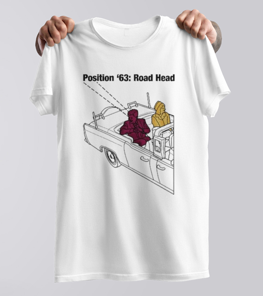 Position '63 Road Head Convertible Scene T-Shirt