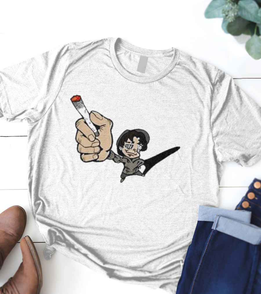 Rav Left-handed Cigarette Hand Illustration Keep The Change Tour T-Shirt