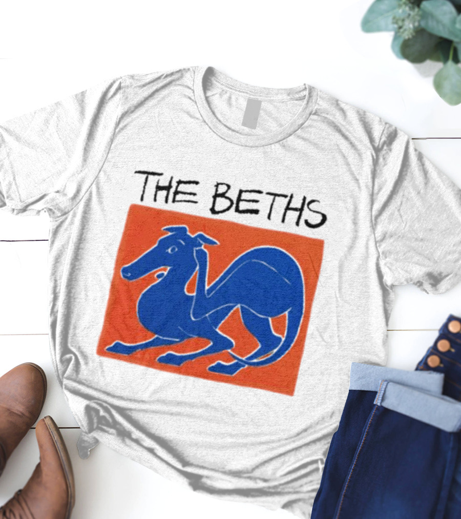 The Beths Blue Dog T-Shirt