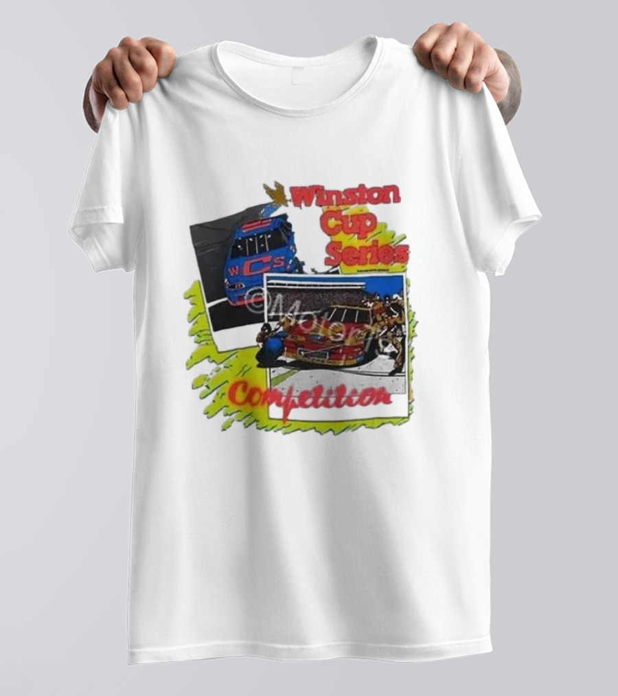 Winston Cup Series Competition Vintage New In Bag 1990 NASCAR T-Shirt