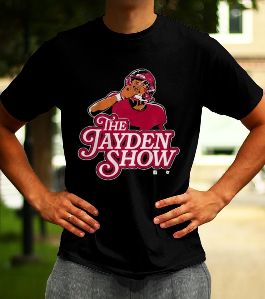 The Jayden Show Jayden Daniels Football Player T-Shirt