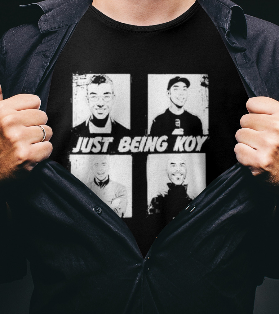 Just Being Koy 35 Years Of Standup T-Shirt