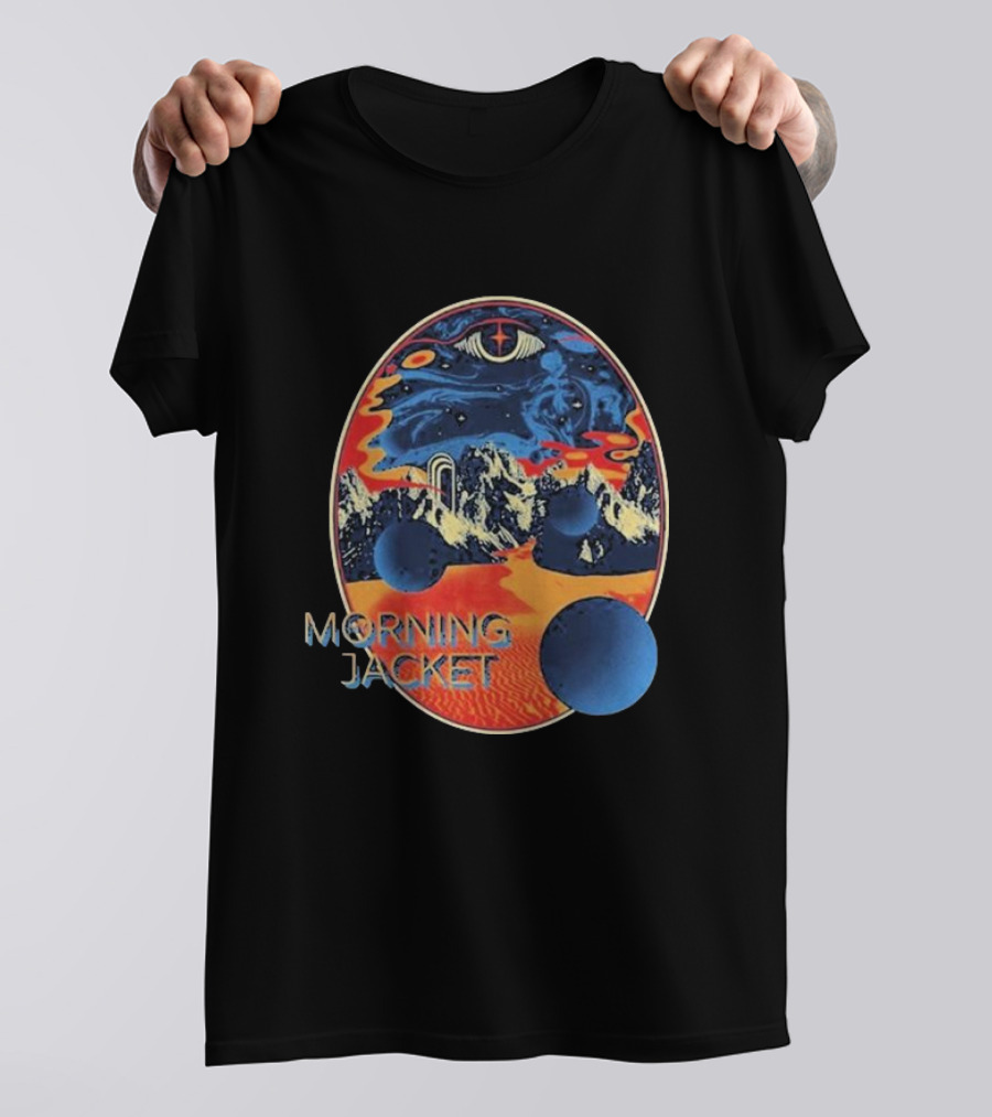 My Morning Jacket Cosmic Landscape Oval T-Shirt