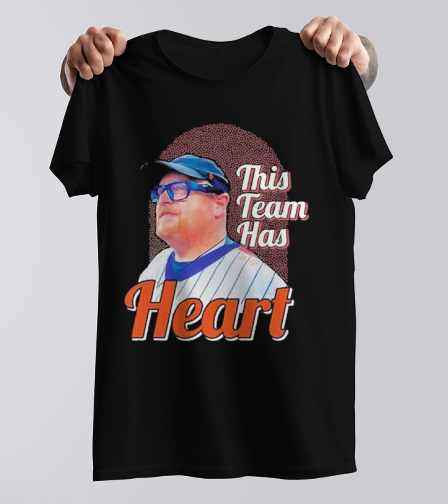 This Team Has Heart Frank Baseball-Inspired Dedication T-Shirt
