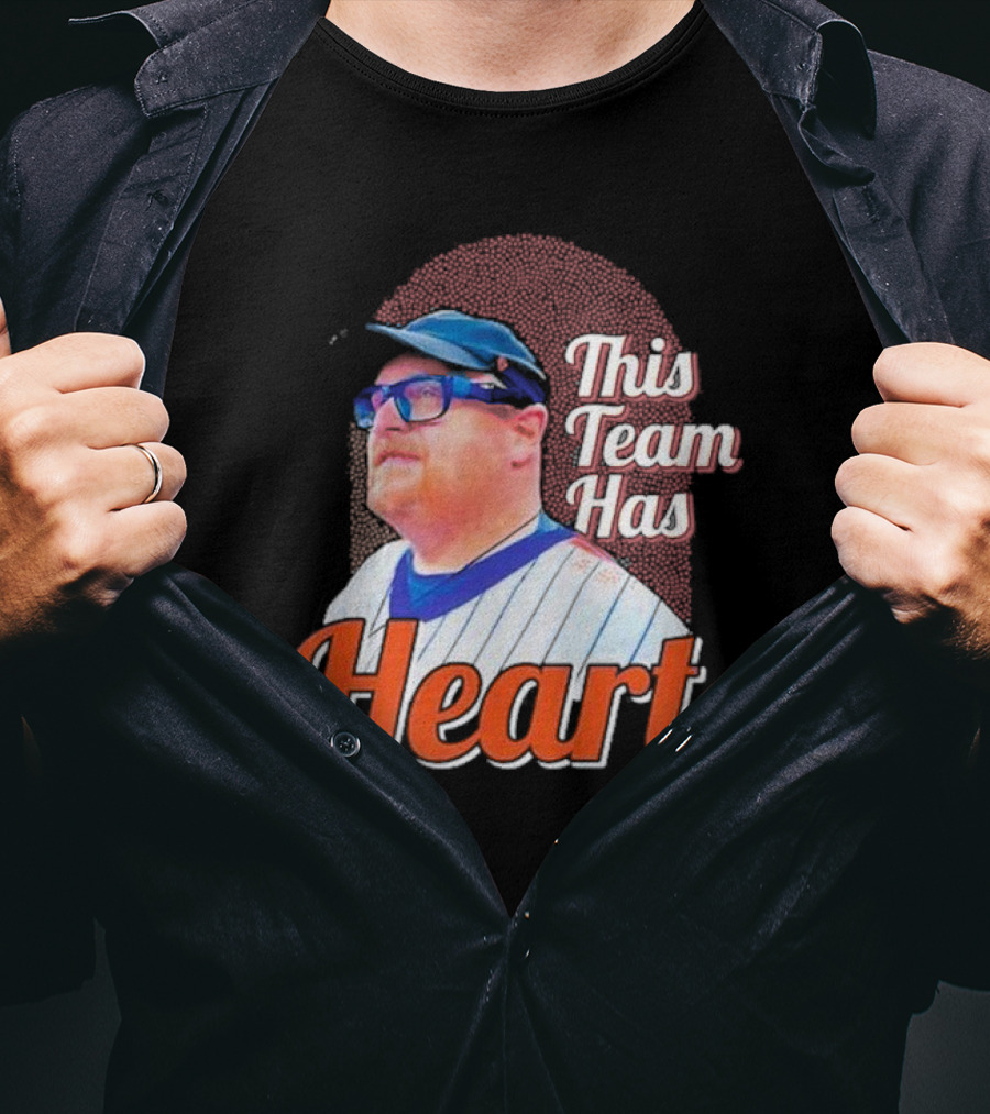 This Team Has Heart Frank Baseball-Inspired Dedication T-Shirt