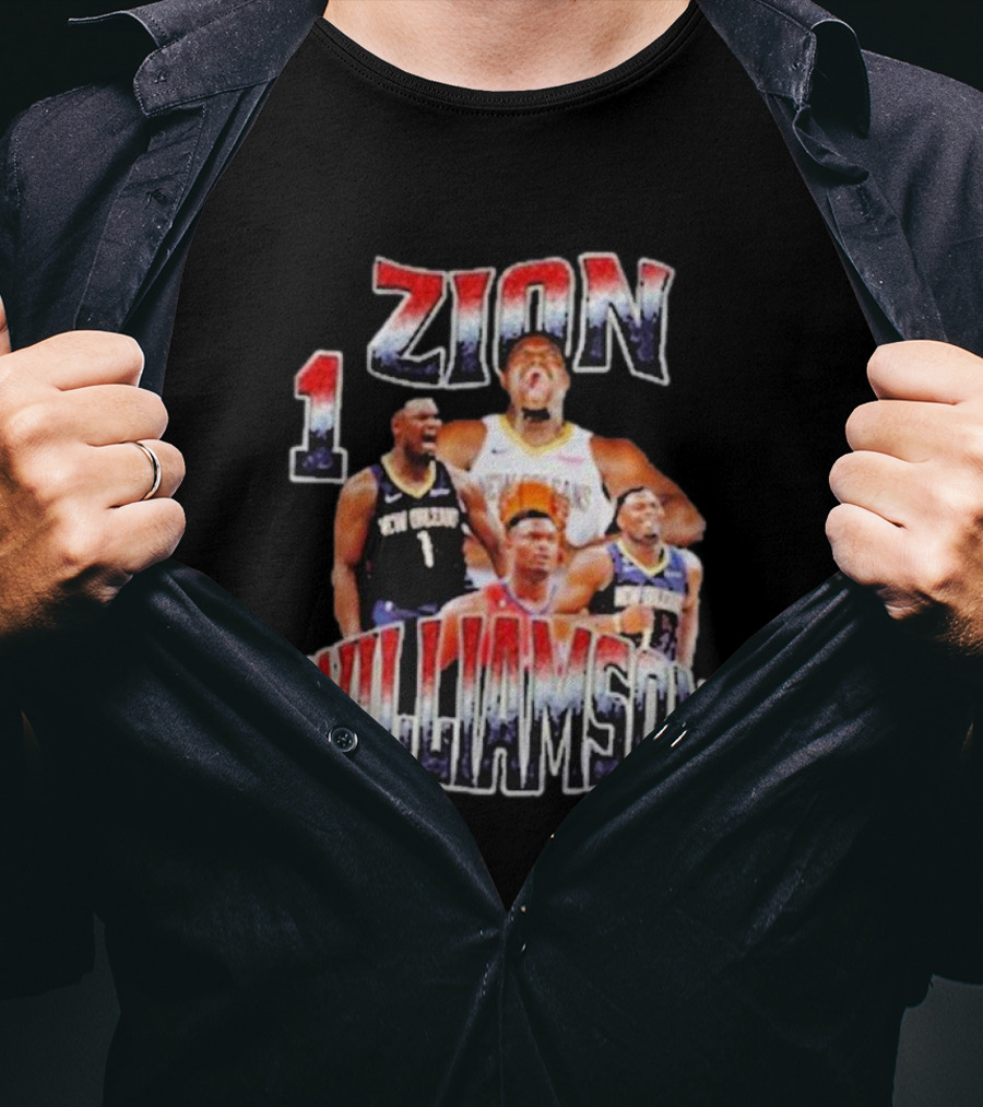 Zion Williamson 1 New Orleans Basketball Star T-Shirt