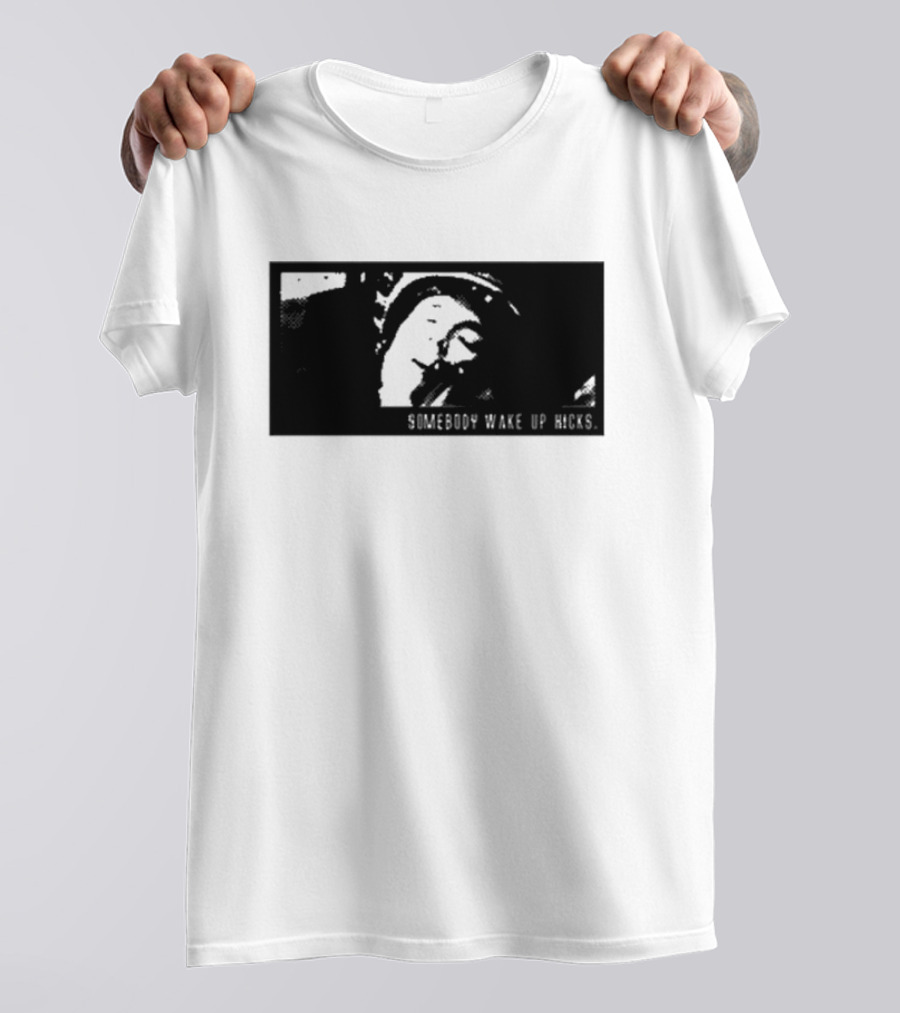 Aliens Somebody Wake Up Hicks Scene T-Shirt