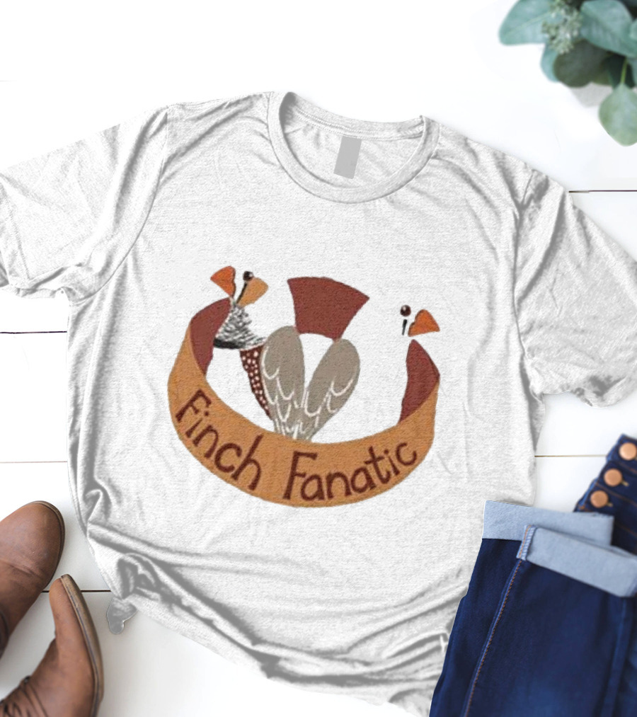 Finch Fanatic Bridget Farmer Finch T-Shirt