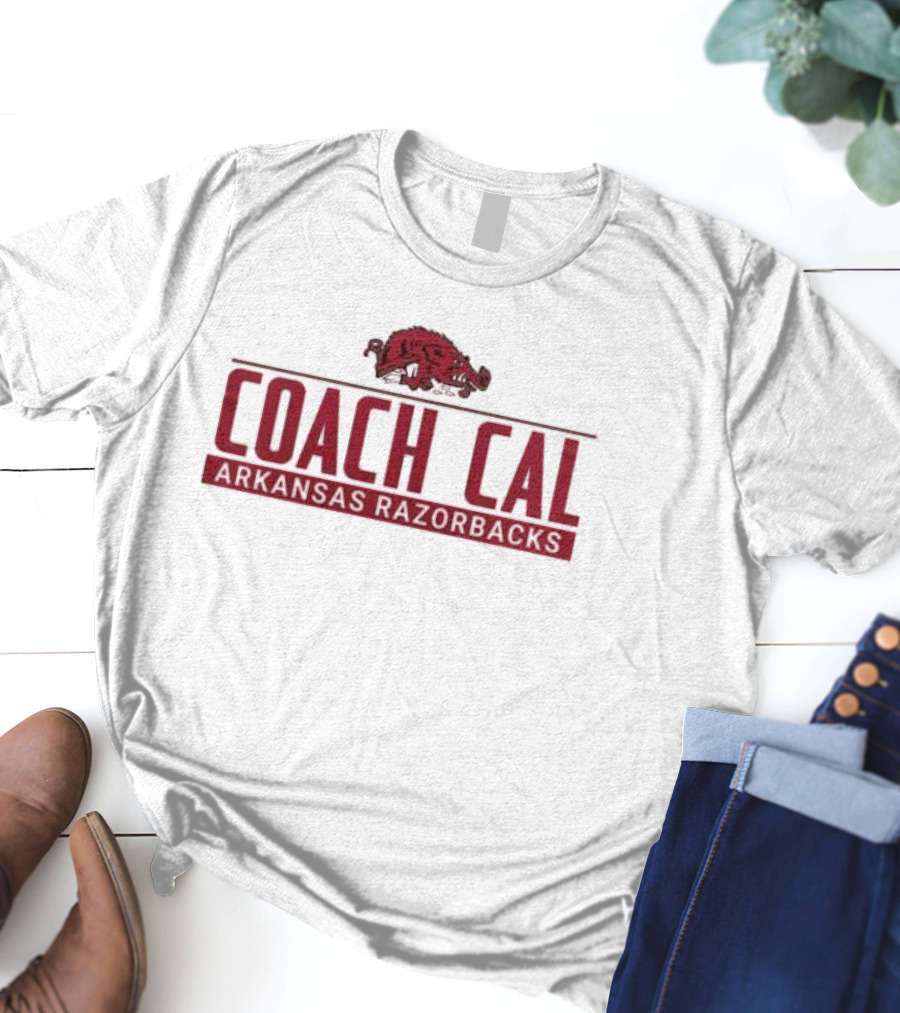Coach Cal Arkansas Razorbacks T-Shirt