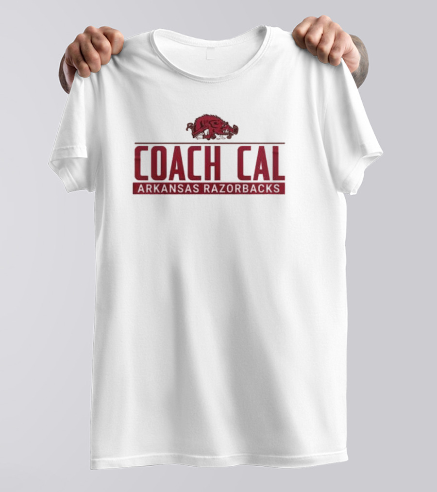 Coach Cal Arkansas Razorbacks T-Shirt