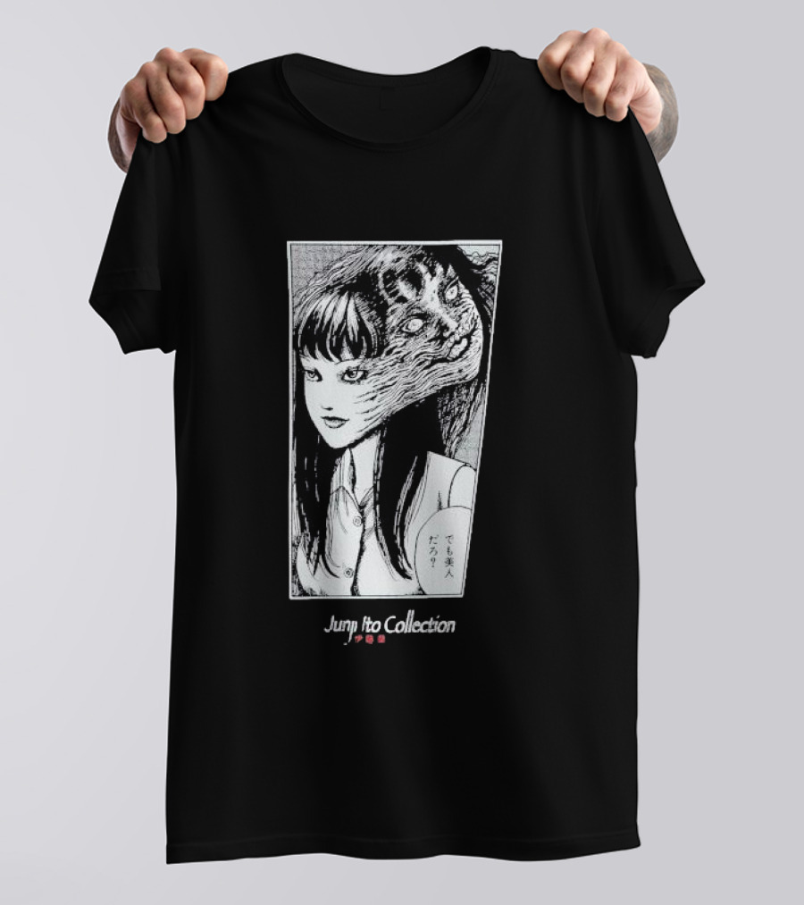 JunjI Ito Collection Tomie Manga Panel T-Shirt
