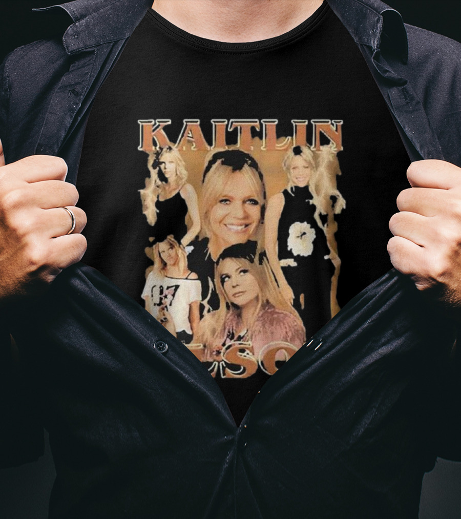 Kaitlin Olson Vintage Bootleg Collage T-Shirt