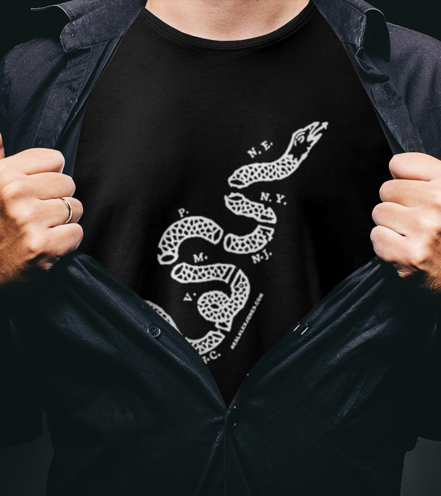 Og Join Or Die Realalexjones Revolutionary Snake T-Shirt