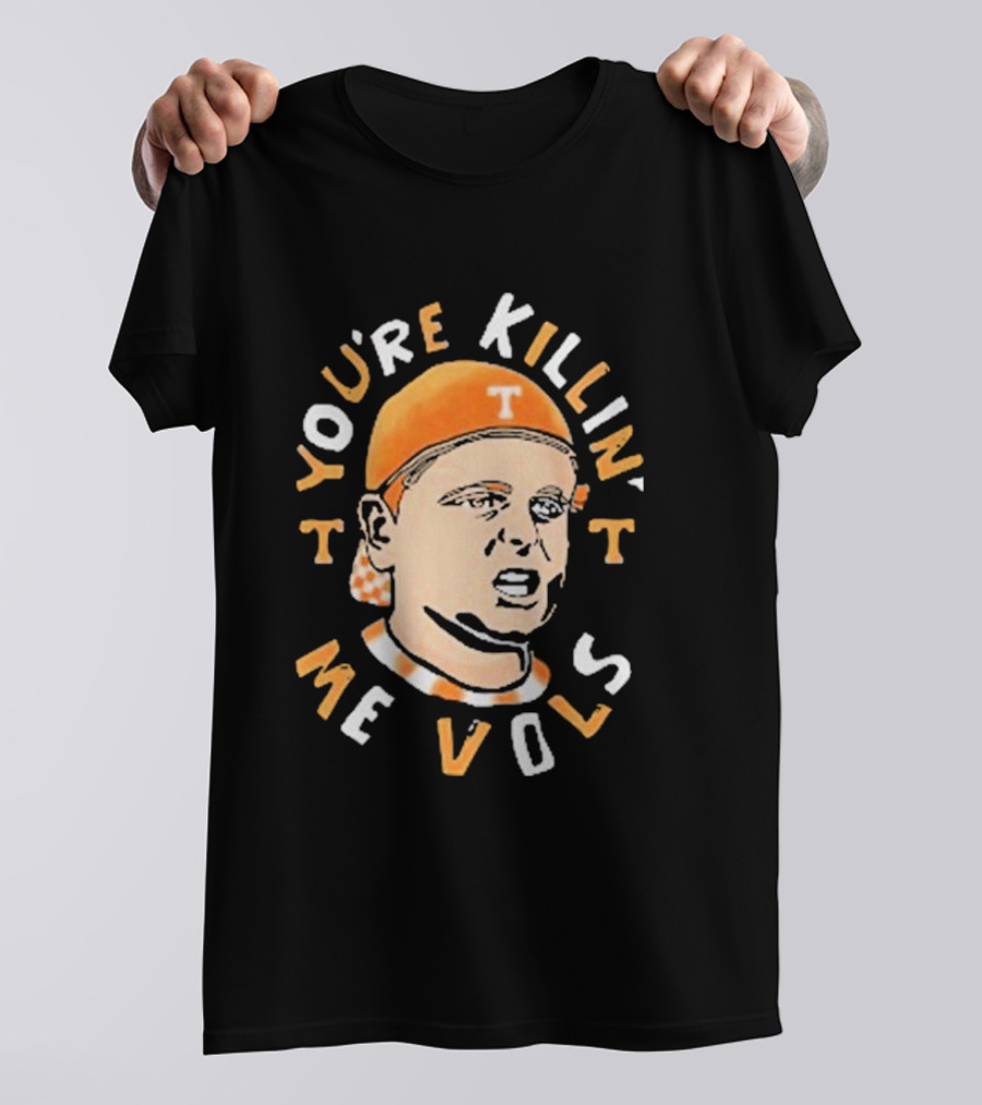 Tennessee Volunteers You’re Killing Me Vols Sandlot Baseball T-Shirt