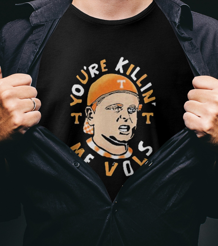 Tennessee Volunteers You’re Killing Me Vols Sandlot Baseball T-Shirt