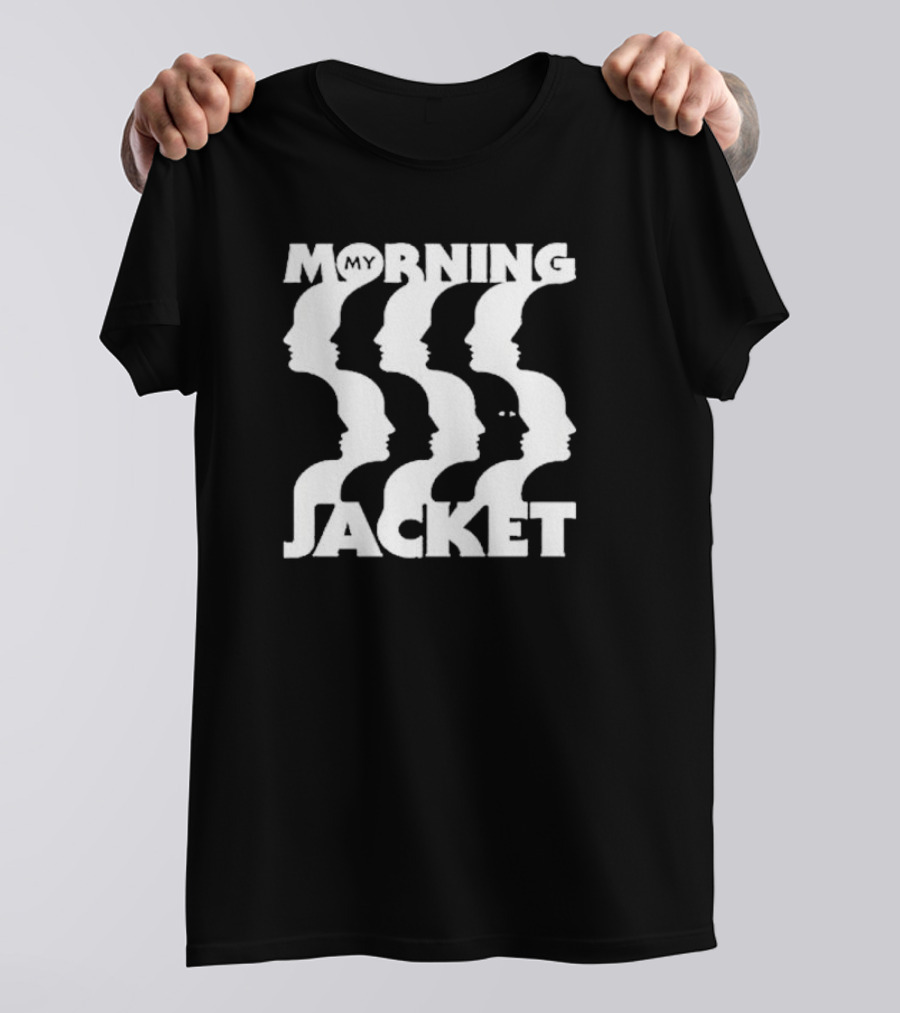 My Morning Jacket Band Faces Album T-Shirt