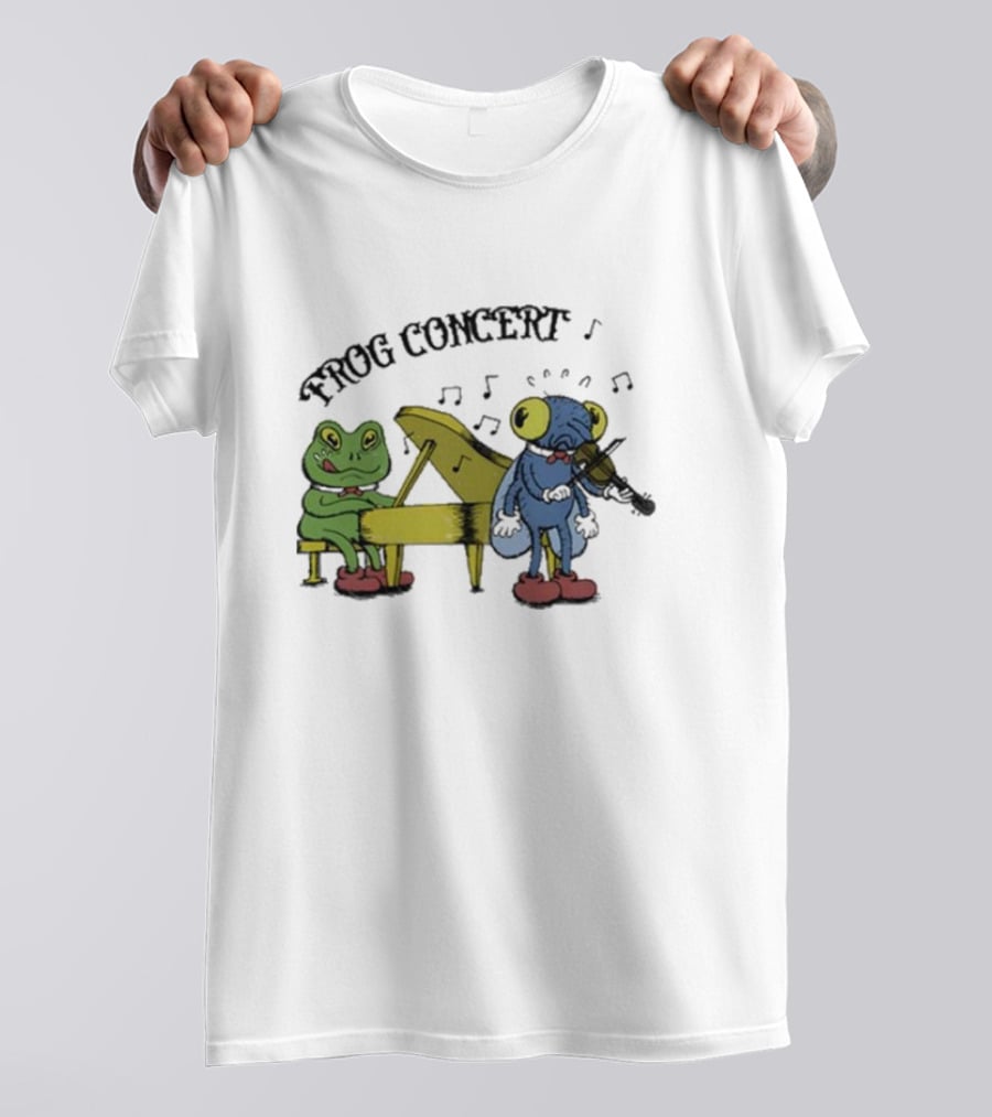Frog Concert Cartoon Phantom Lure Fun Times T-Shirt