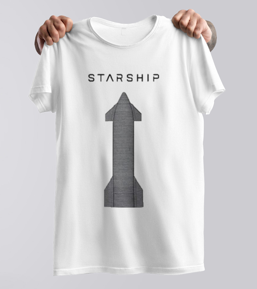 Starship Rocket Heat Shield T-Shirt