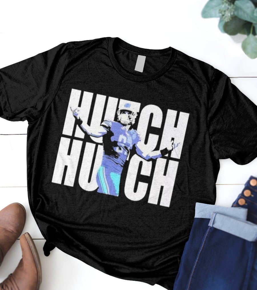 Hutch Hutch Aidan Hutchinson Detroit Lions Football Player T-Shirt