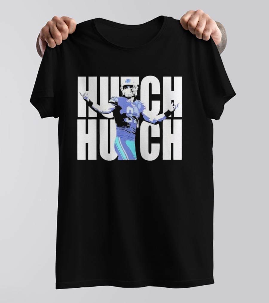 Hutch Hutch Aidan Hutchinson Detroit Lions Football Player T-Shirt
