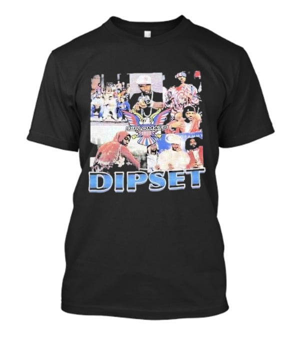 Dipset Diplomats Classic Hip Hop Collage With Eagle T-Shirt
